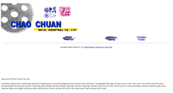 Desktop Screenshot of chaochuan.manufacture.com.tw