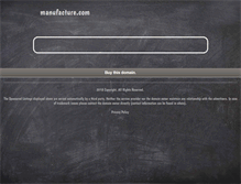 Tablet Screenshot of manufacture.com